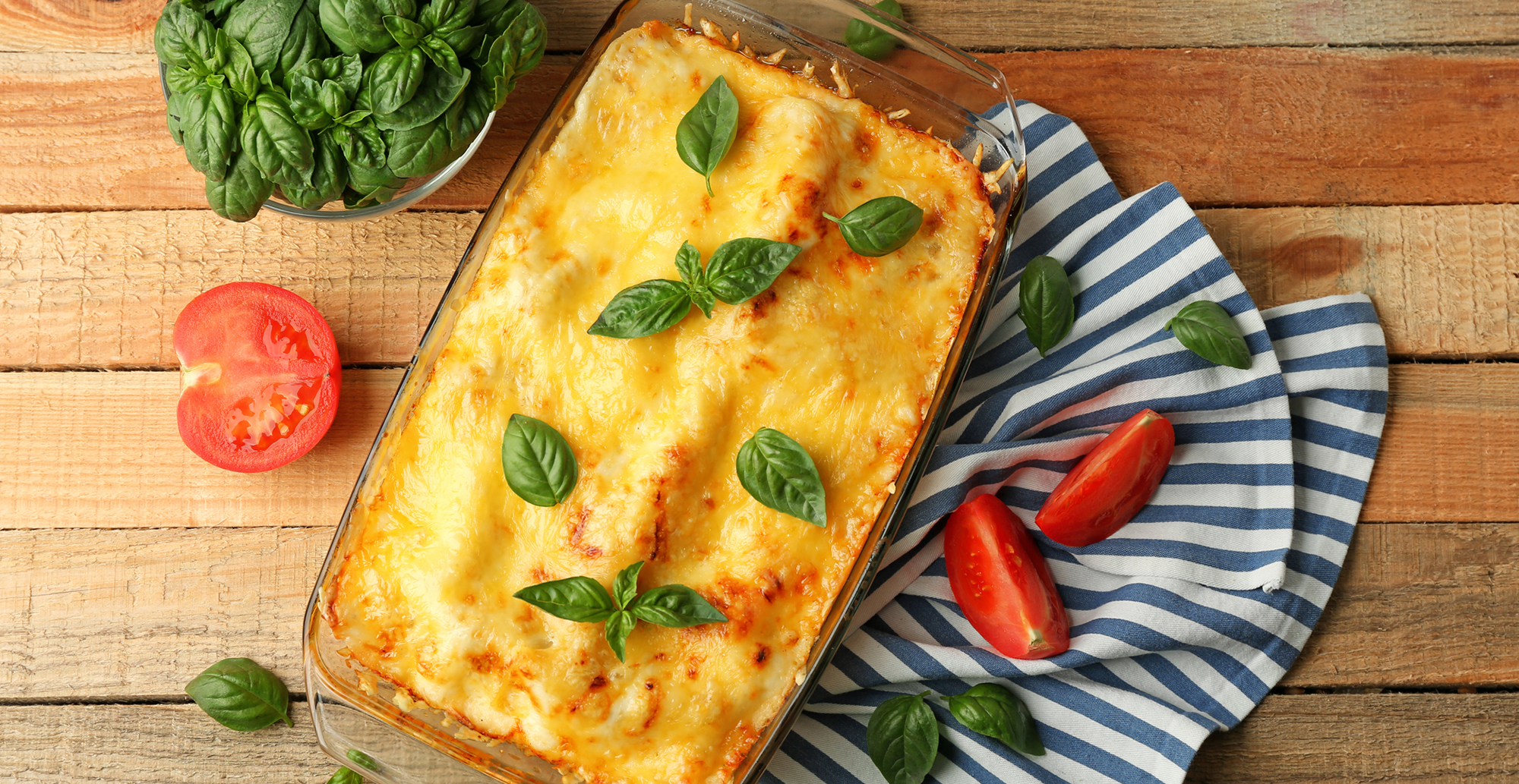 Altes Brot  wiederbelebt: die Brot-Lasagne